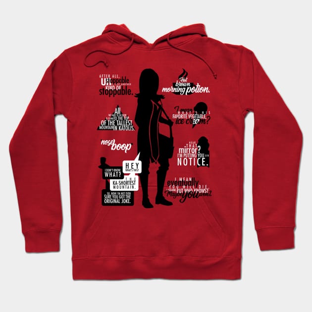 The Dragon Prince Claudia Quotes Tdp Hoodie TeePublic